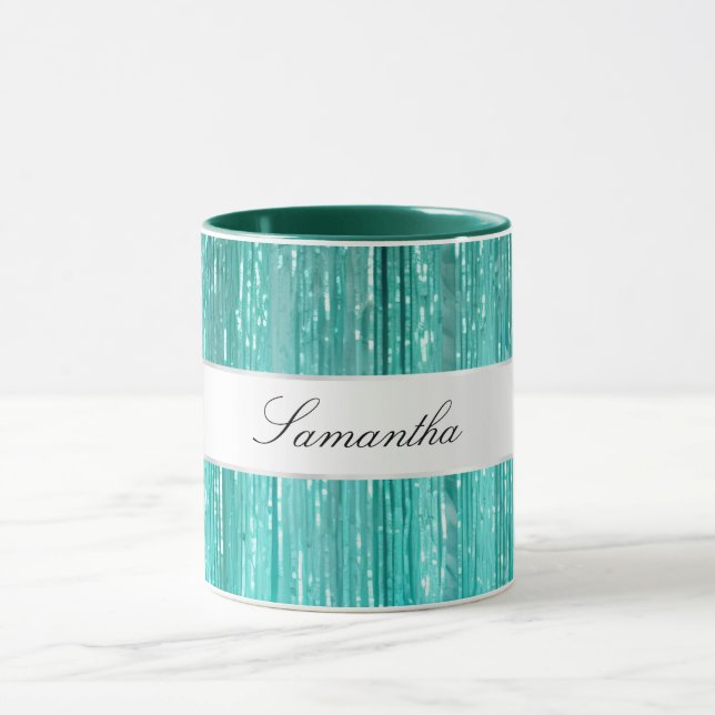 Mug Tinsel Tinsel De Crème Chic (Centre)