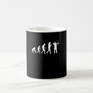 Mug Tir à l'arc de l'évolution
