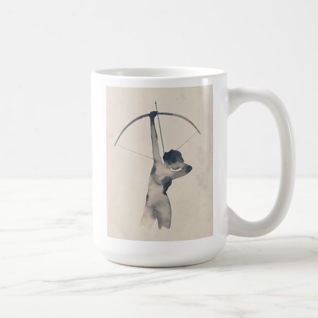 Mug Tir aquarelle (Droite)