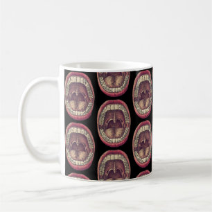 Mug Tirage dentaire vintage Anatomy Mouth