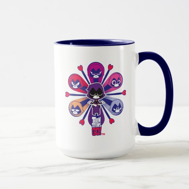 Mug Titans Ados, partez ! | Emoticlones de Raven (Droite)