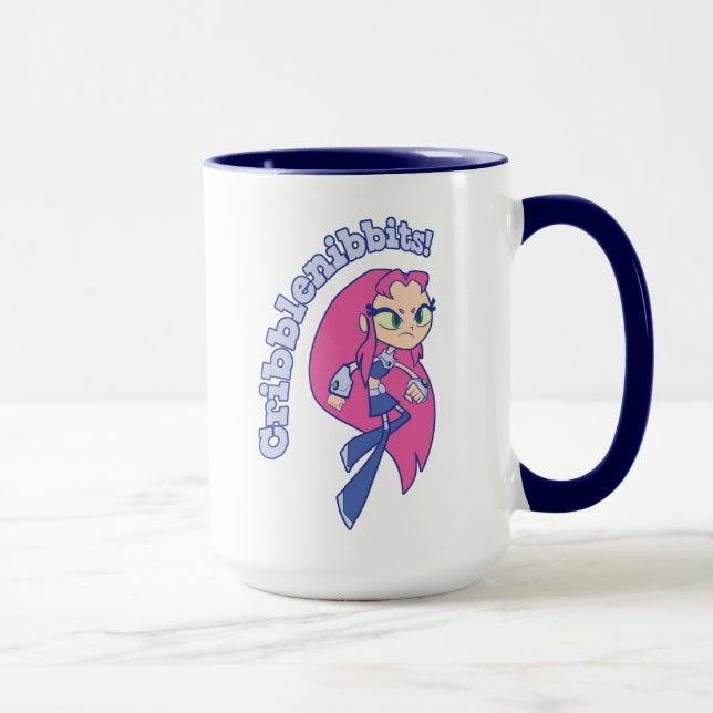 Mug Titans Ados, partez ! | Starfire "Cribblenibbits!" (Droite)