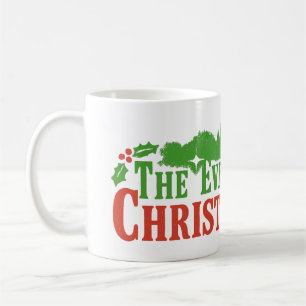 Mug Titre de sapin de Noël à feuilles persistantes