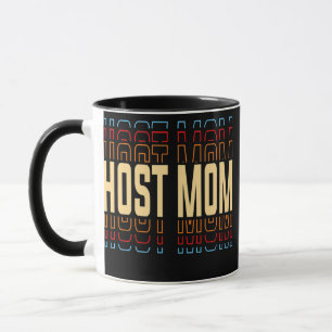 Mug Titre du travail mère hôte Vintage 