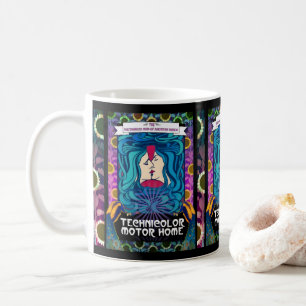 Mug TMH Psychedelic Flower Power Kiss