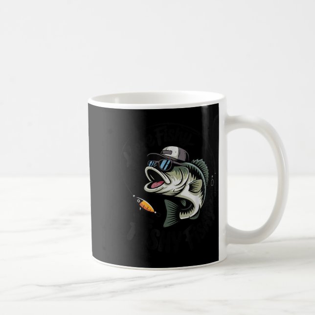 Mug Toddler Boy Here-fishy Funny Fishing Buddy B Fishe (Droite)