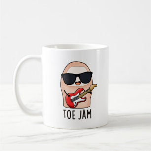 Mug Toe Jam Funny Big Toe Music Pun