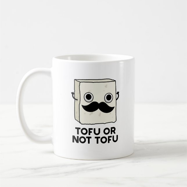 Mug Tofu Ou Pas Tofu Funny Shakespeare Alimentation Pu (Gauche)
