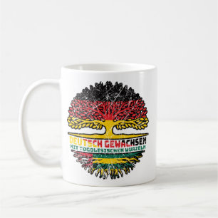 Mug Togo Togoisch Deutsch Deutschland Baum Wurzel