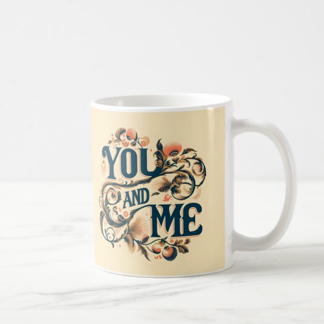 Mug Toi et moi : Sirotez la paix (Droite)
