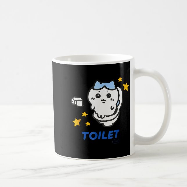 Mug Toilet Time Chikawa Meme Funny Tee  (Droite)