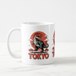 Mug Tokyo Dinosaur - Retro T-Rex Japon
