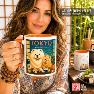 Mug TOKYO SUSHI SOIRÉE  Art Muse  -Chow