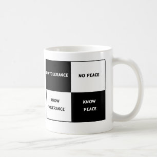 Mug tolérance = paix