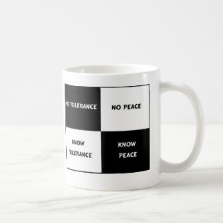 Mug tolérance = paix