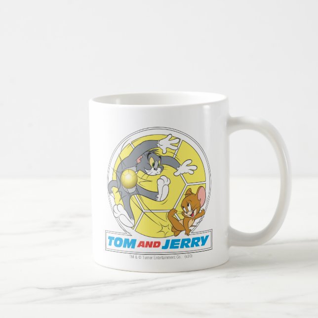 Mug Tom et Jerry Soccer (Football) 8 (Droite)