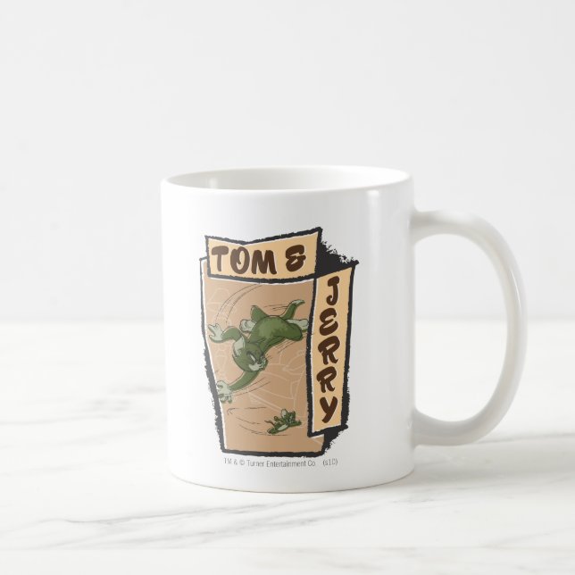 Mug Tom et Jerry sur un canapé tan (Droite)