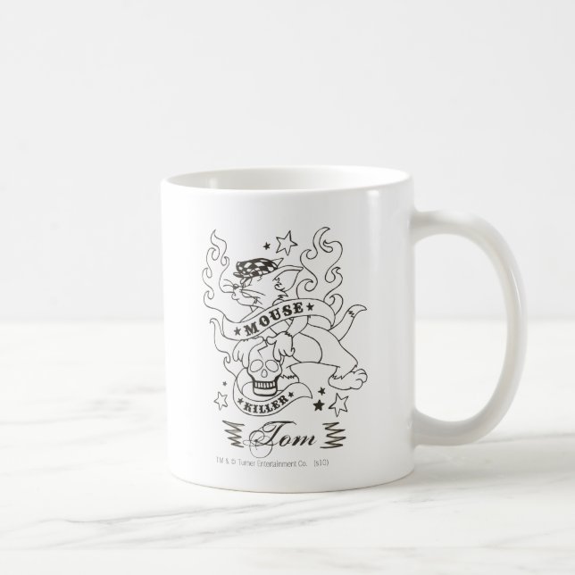 Mug Tom Souris Tueur Tatouage 1 (Droite)
