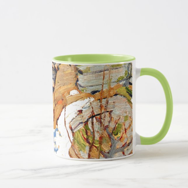 Mug Tom Thomson - Neige et rochers (Droite)