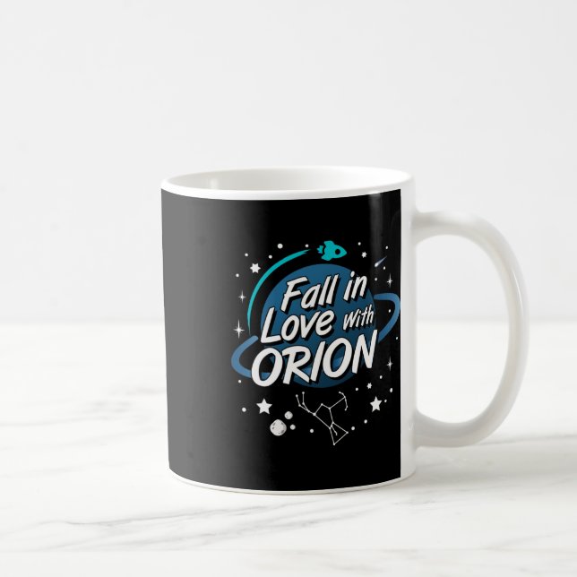 Mug Tomber Amoureux Avec Orion Constellation Astrologi (Droite)