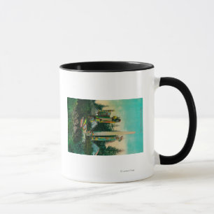 Mug Tombes et totems indiens en Alaska StateState