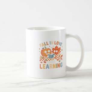 Mug Tombez amoureux de l'automne Pumpkin Teacher d'app
