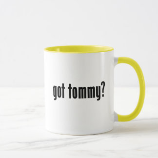 Mug tommy obtenu ?