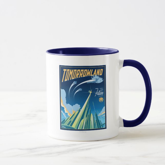 Mug Tomorrowland : Visitez Le Futur Aujourd'Hui (Droite)
