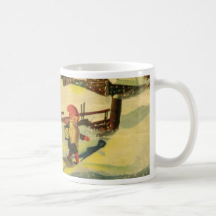 Mug Tomten observant la ferme