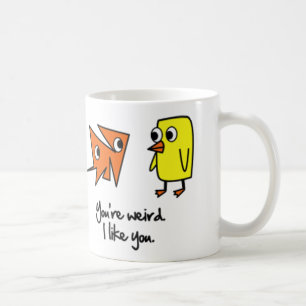 Mug Ton bizarre je t'aime Coffee Cup