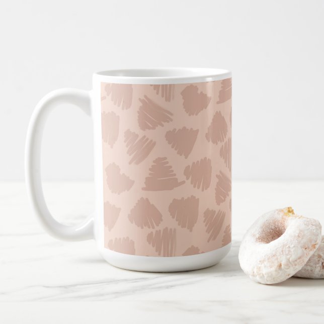 Mug Tone-on-Tone Automne Blender Woodland Texture (Avec donut)