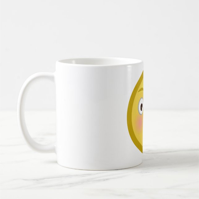 Mug Tongue Out Emoji Funny Goofy Face (Gauche)