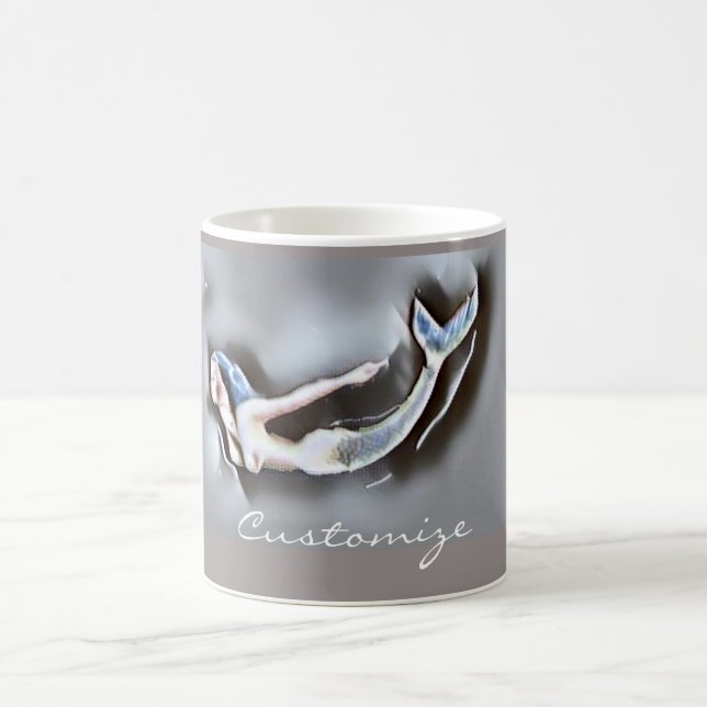 Mug Tonnelle de sirène de natation (Centre)