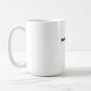 Mug Too Cool for Real Life – Cartoon Boy with Planets 
