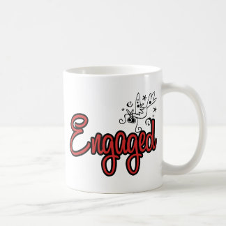Mug ToonDoveEngagedRed