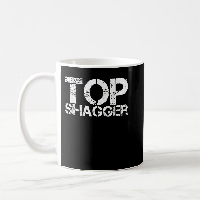 Mug Top Shagger Fun Idée cadeau Groom Best Man Ushers  (Gauche)