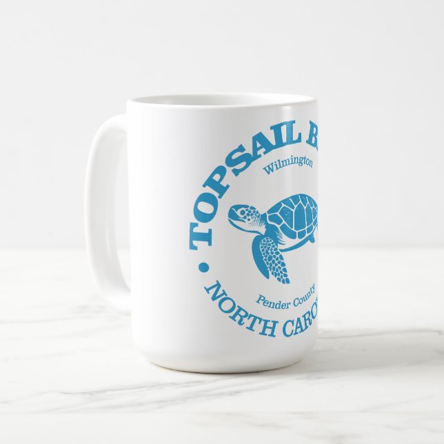 Mug Topsail Beach (tortue de mer) (Devant gauche)