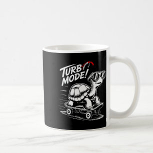 Mug Tortue Cool Sur Skateboard Drôle Turbo Vintage Cad