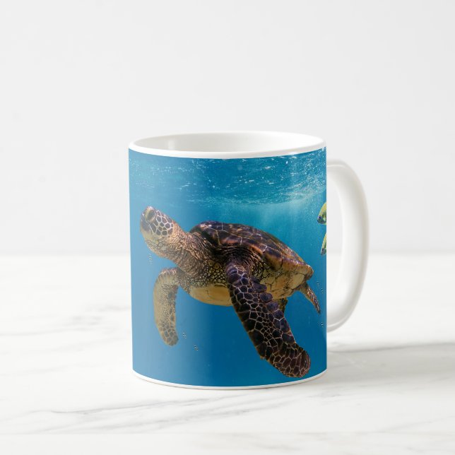 Mug Tortue de mer (Devant droit)