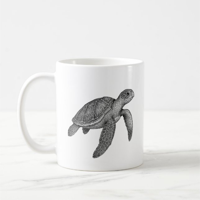 Mug Tortue de mer (Gauche)