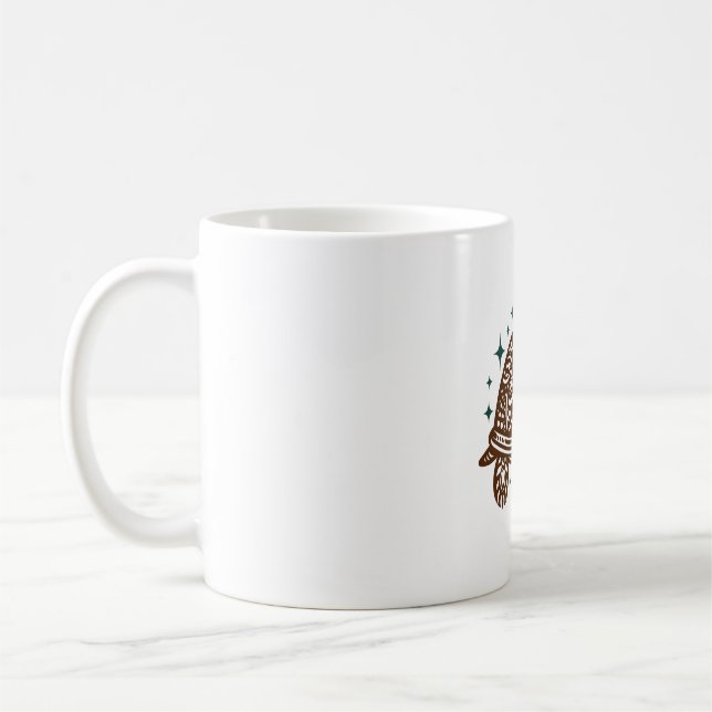 Mug Tortue de mer ornementale (Gauche)