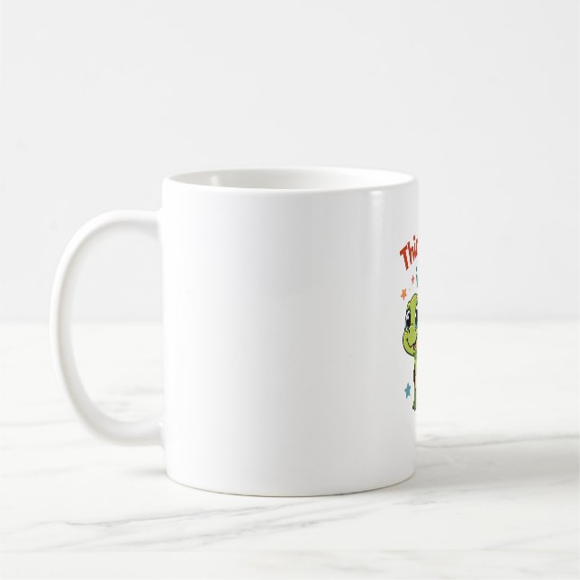 Mug Tortue de troisième année Awesome 3e année Retour  (Gauche)