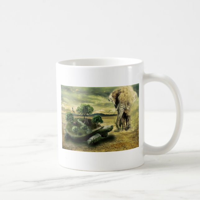 MUG TORTUE ET ÉLÉPHANT (Droite)