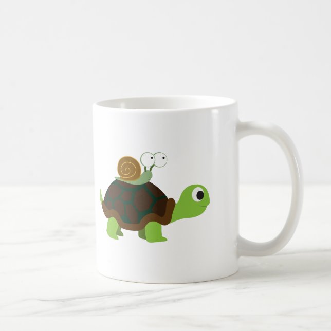 Mug Tortue et escargot (Droite)