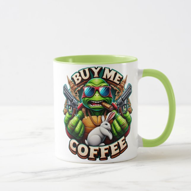 Mug Tortue et lapin : Des alliés improbables m'achèten (Droite)