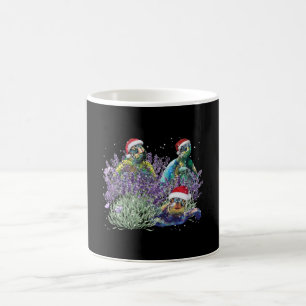 Mug Tortue Lavande Noël Chemise Noël Noël