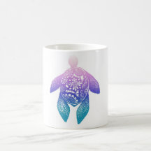 Tortue pourpre de mandala