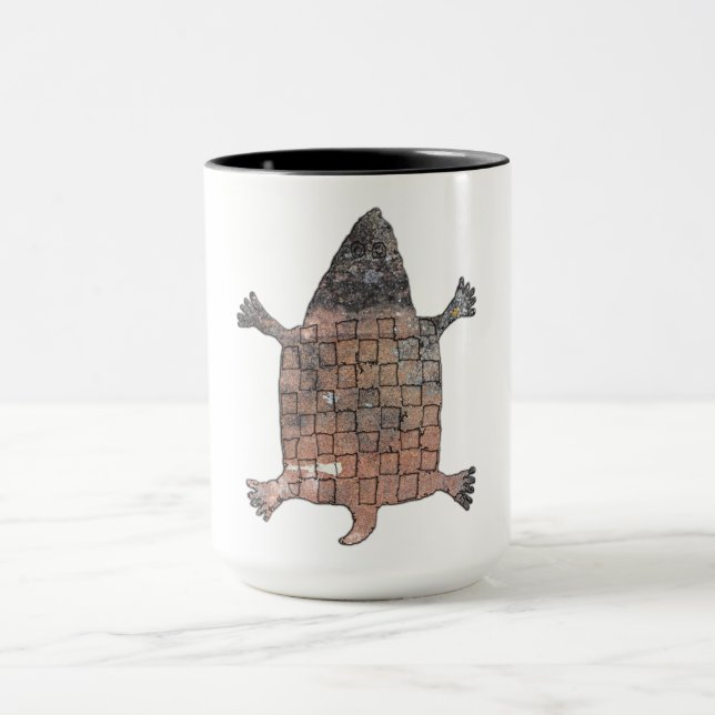 Mug Tortue stylisée - Mimbres Poterie Design (Centre)