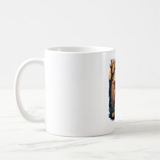 Mug Tortue Tortue Boo Vampire Tricot Ou Traiter Hallow (Gauche)