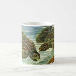 Mug Tortues de mer Tortue terrestre vintage par Ernst 